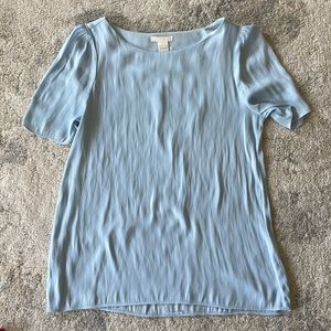 H&M Light Blue Soft Top